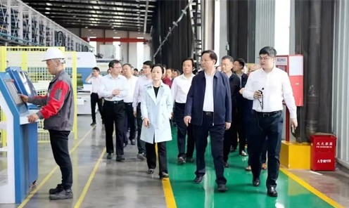 集团资讯|蚌埠市委书记率队莅临安徽宝馨智能制造有限...