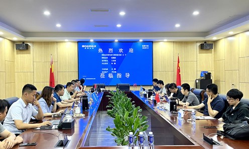 国海证券研究所王宁首席一行莅临宝馨开展充电桩及相关...